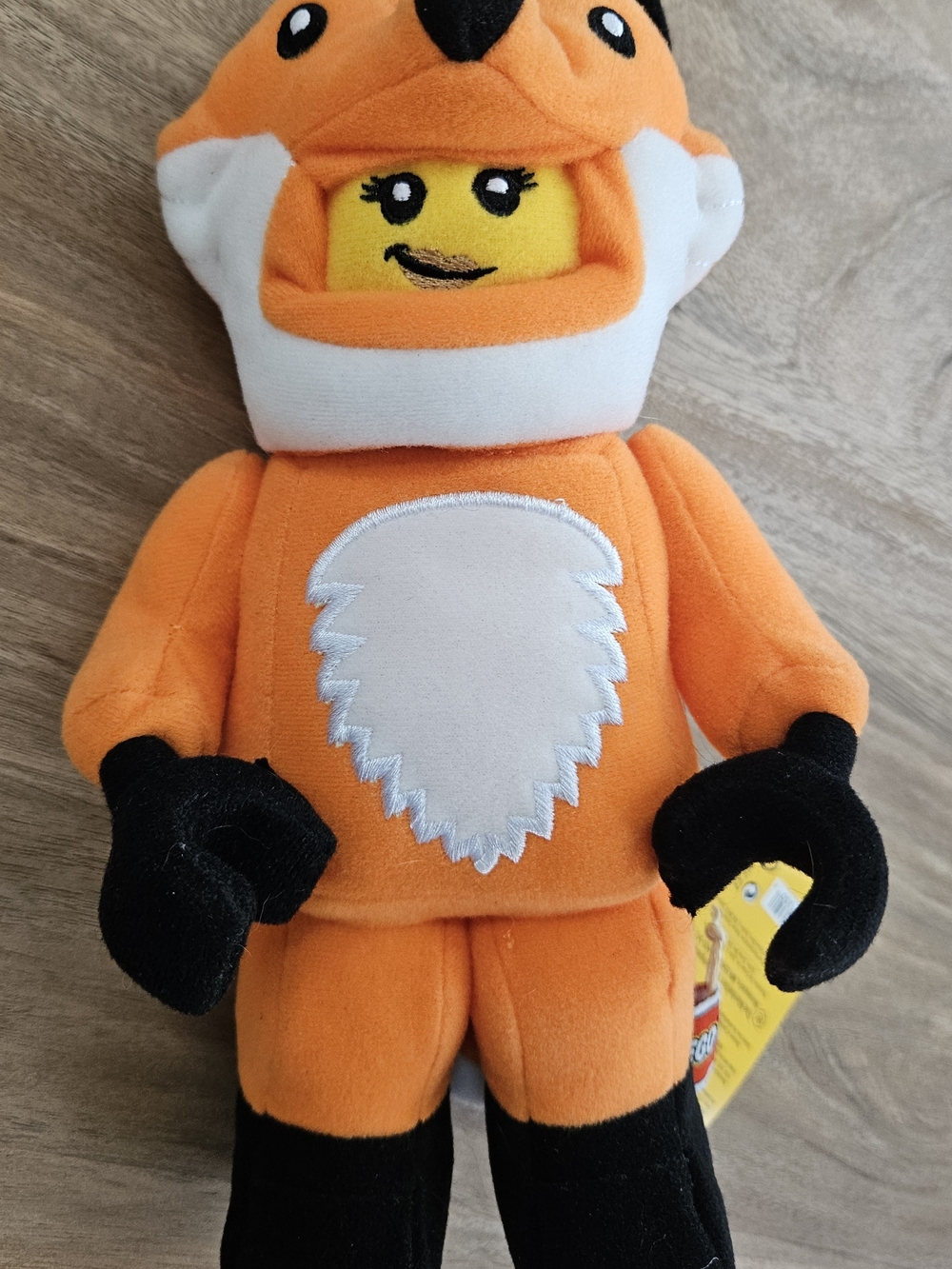 Lego Orange Fox Plush Minifigure Toy - Picture 5 of 5
